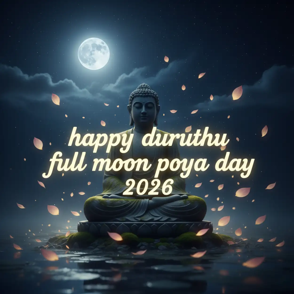 duruthu poya day wishes for loved ones
