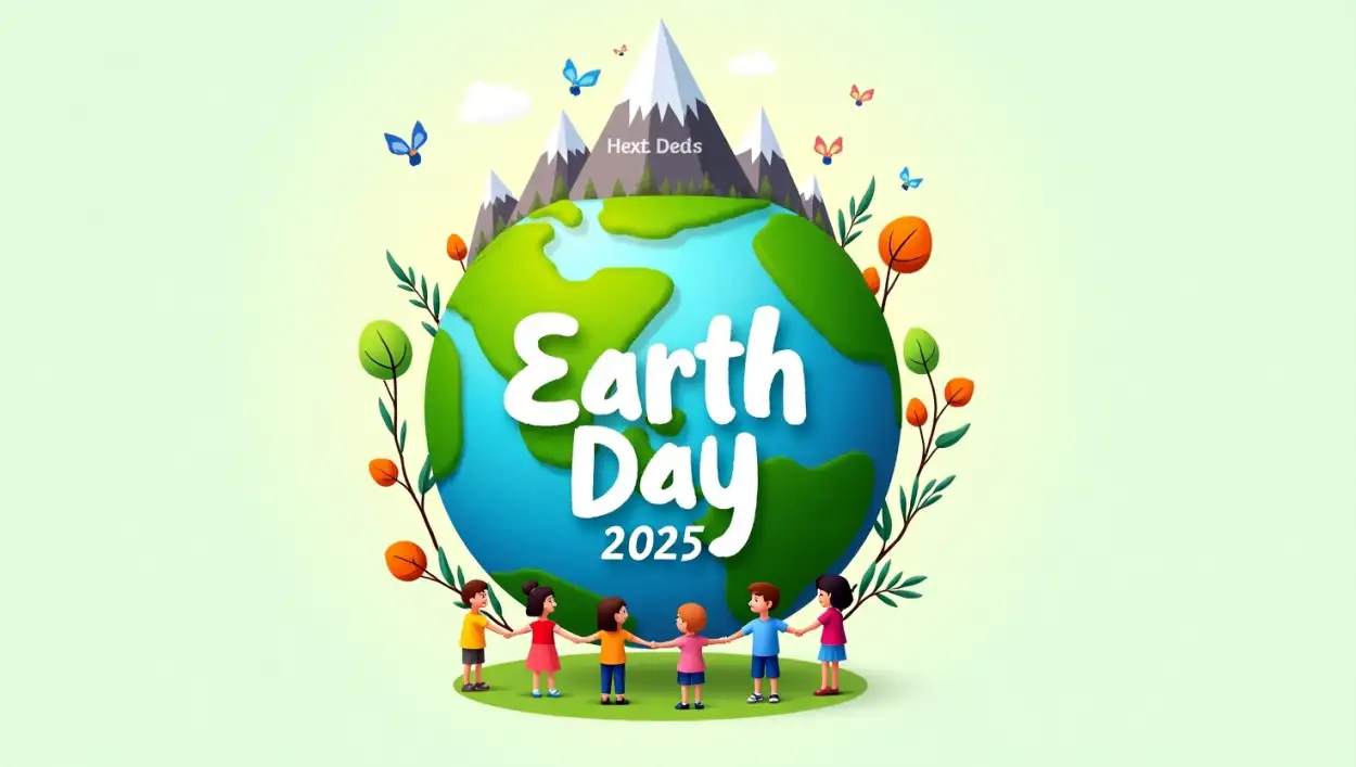 Earth Day 2025 quotes with background