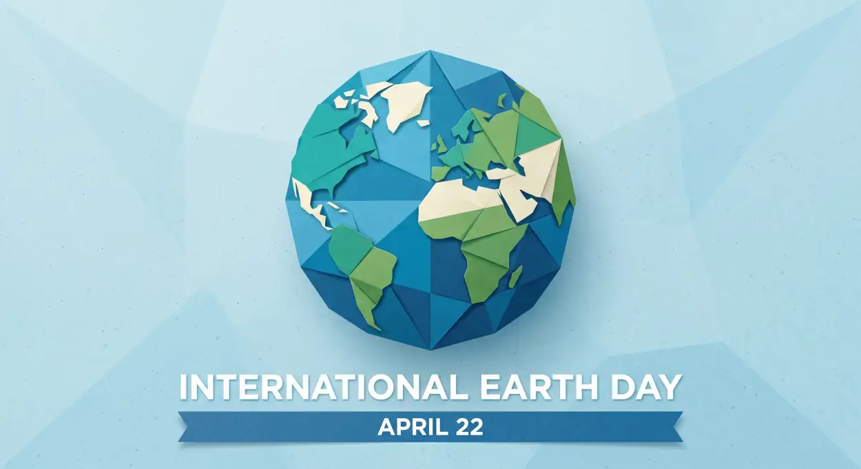 Free Download Earth Day 2026 Flat Vector Illustration - High Quality International Earth Day 2026 Image