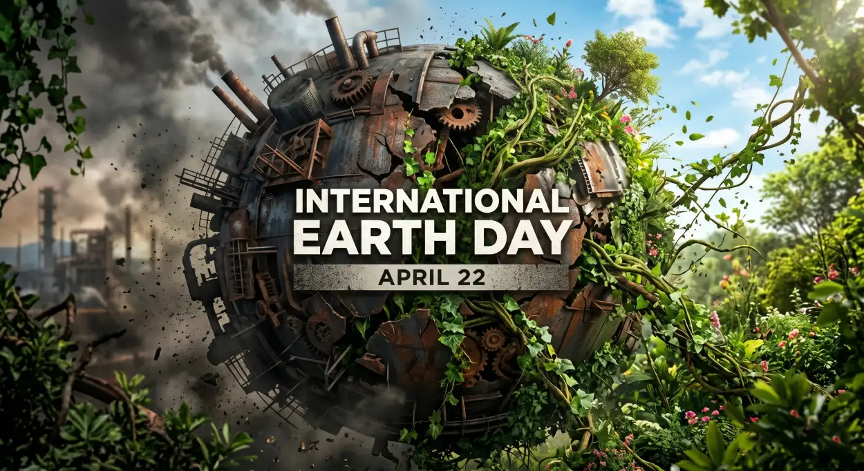 Free Download Earth Day 2026 Youtube Thumbnail Ideas - High Quality International Earth Day 2026 Background Image