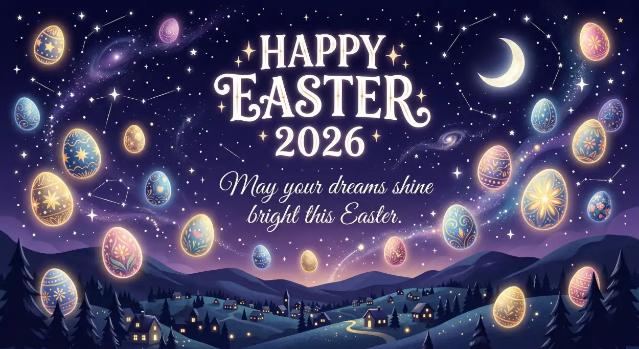 Free Download Easter 2026 Wishes For Loved Ones - High Quality Happy Easter 2026 Image
