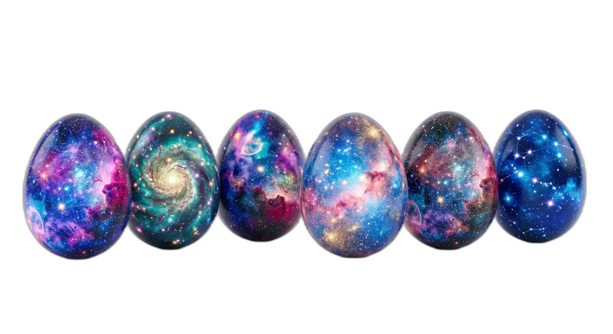 Free Download Easter Eggs Png Isolated On White - High Quality Easter Eggs Png Transparent PNG