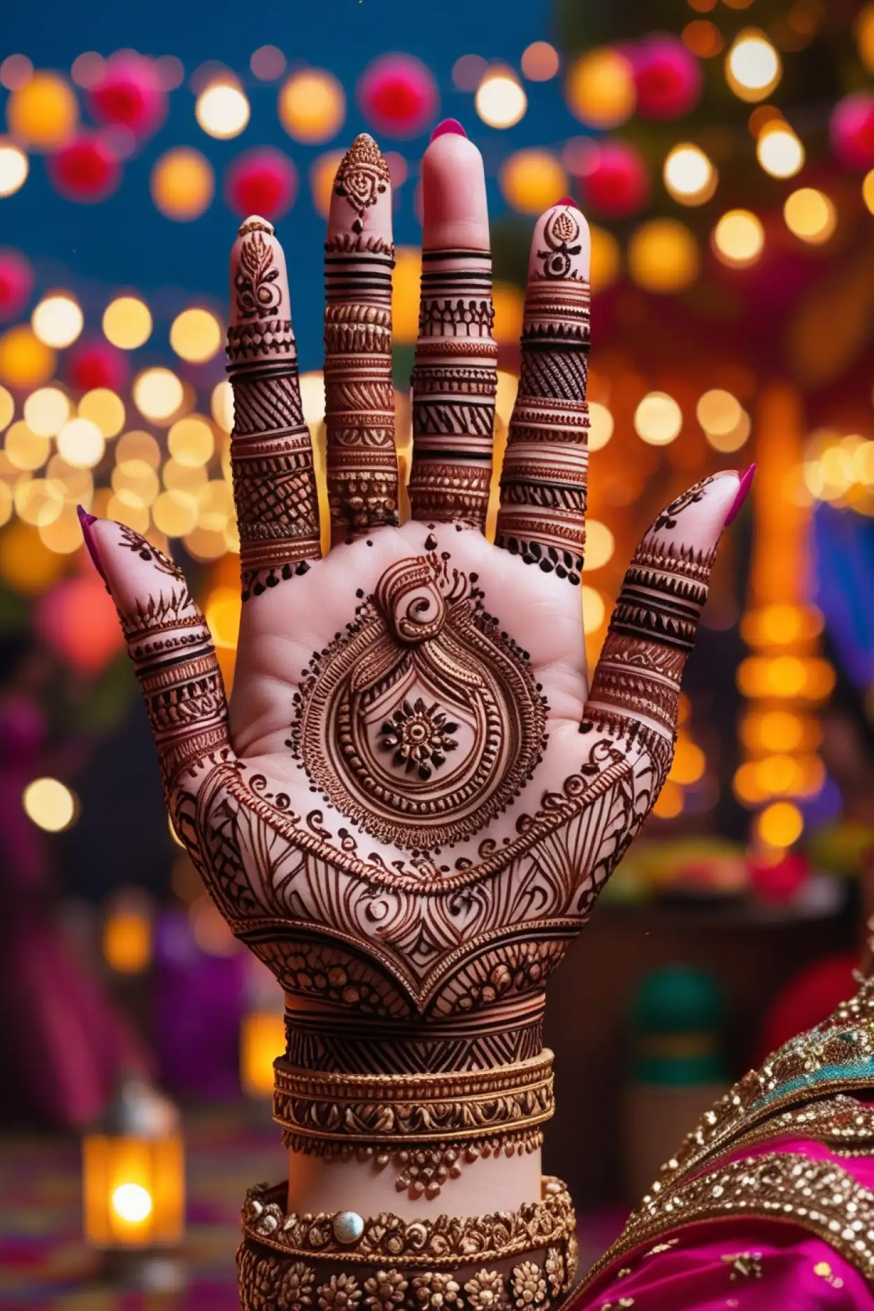 Easy Circular Mehndi Design For Teej - Royalty Free Teej Mehndi Design Image | Pngmagic Free Download Easy Circular Mehndi Design For Teej - High Quality Teej Mehndi Design Background
