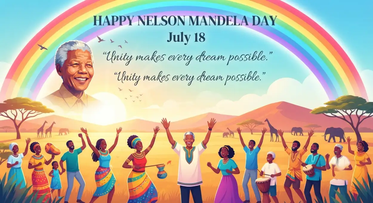 Free Download Editable Nelson Mandela Day Wishes - High Quality Nelson Mandela Day Wishes Image