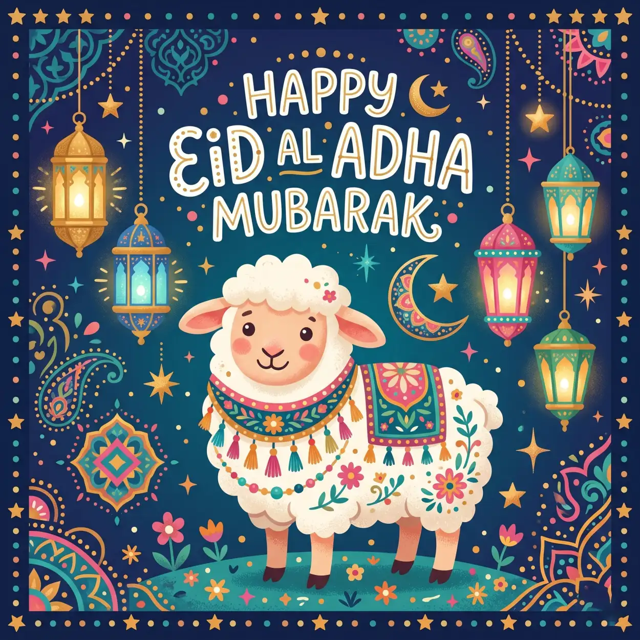 Free Download Eid Al Adha Mubarak 2026 Instagram Story Background - High Quality Eid Al Adha Mubarak 2026 Background Image