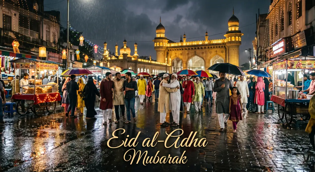 Free Download Eid Al Adha Mubarak 2026 Trendy Social Media Creative - High Quality Eid Al Adha Mubarak 2026 Image