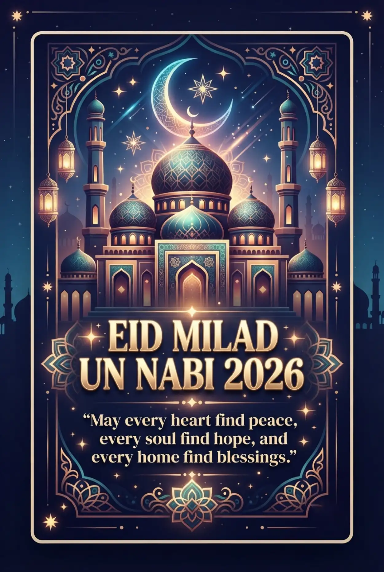Free Download Eid E Milad Un Nabi 2026 - High Quality Eid E Milad 2026 Image