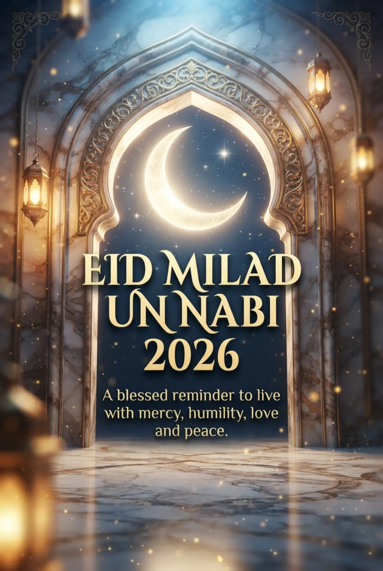 Free Download Eid Milad Un Nabi 2026 Islamic Calendar - High Quality Eid E Milad 2026 Image