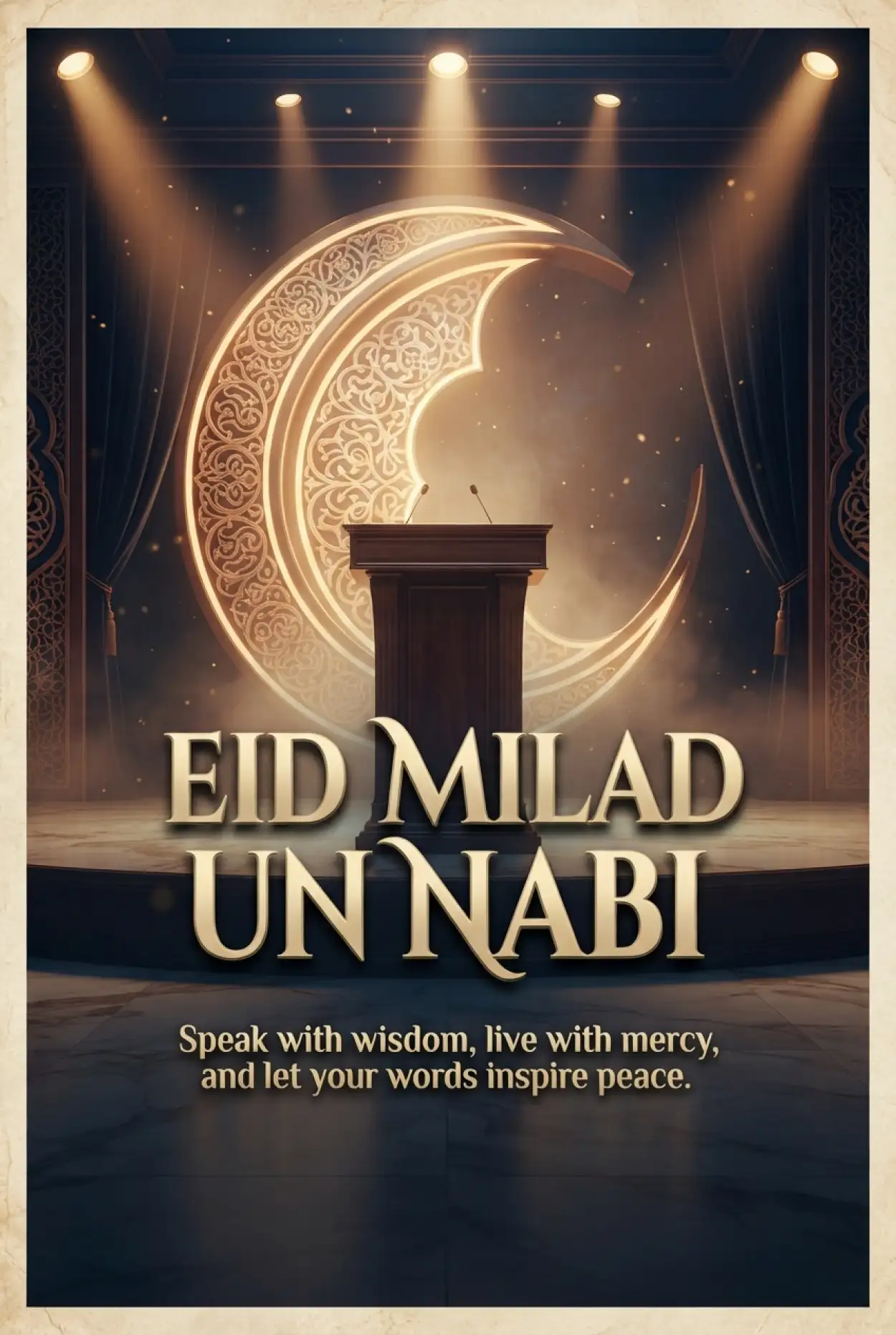 Free Download Eid Milad Un Nabi 2026 Speech - High Quality Eid E Milad 2026 Image