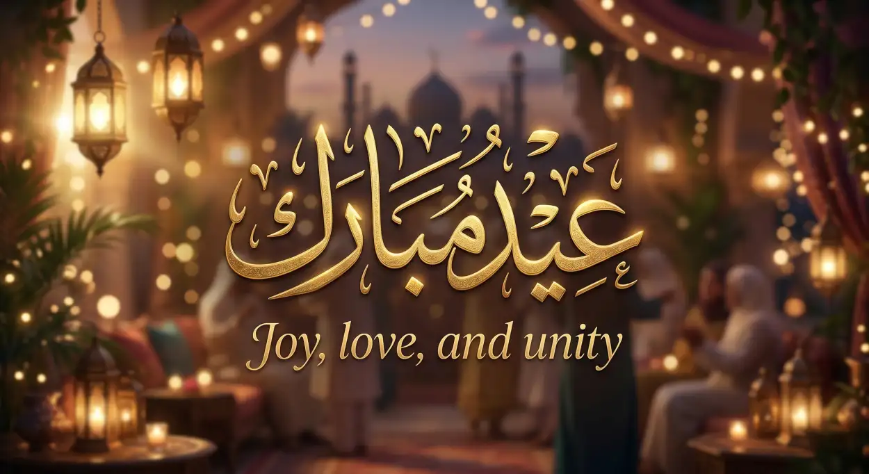 Free Download Eid Mubarak 2026 Message Ideas For Family - High Quality Eid Mubarak 2026 Image