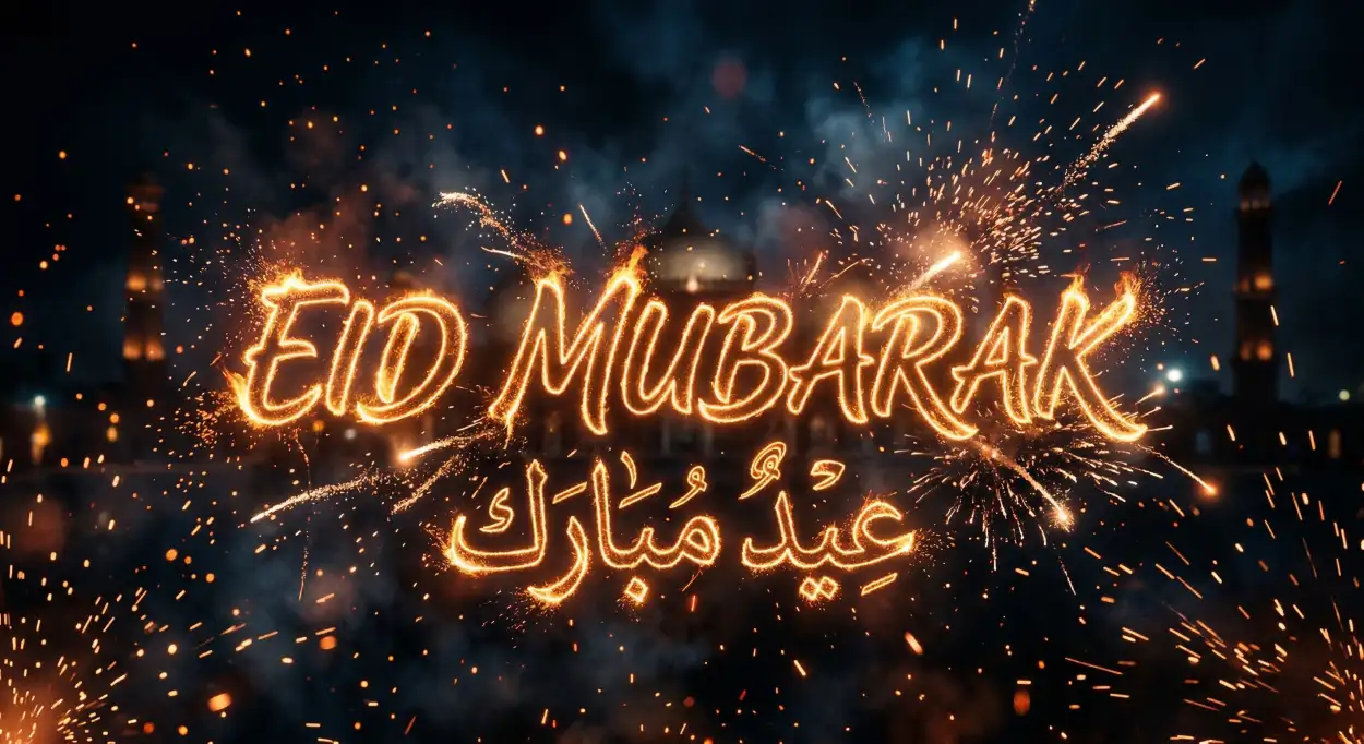 eid mubarak banner png design