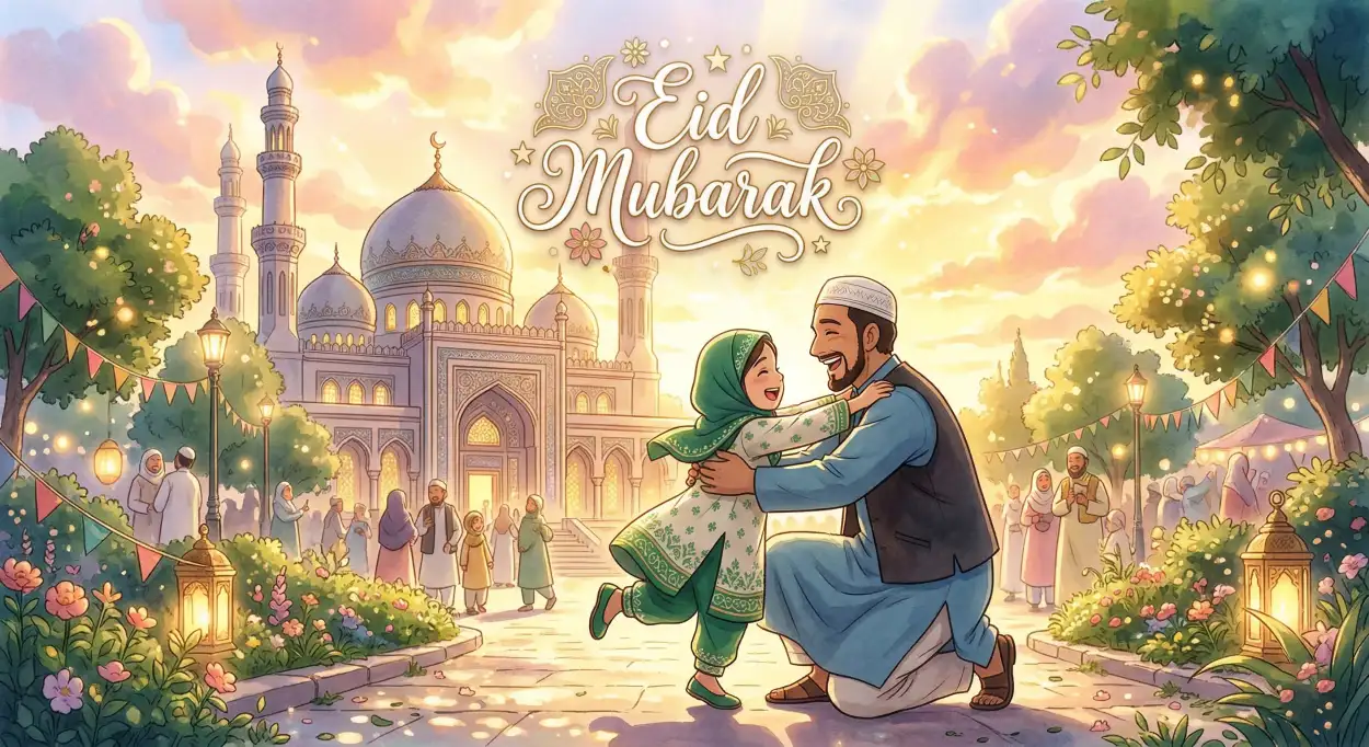 eid mubarak instagram post template