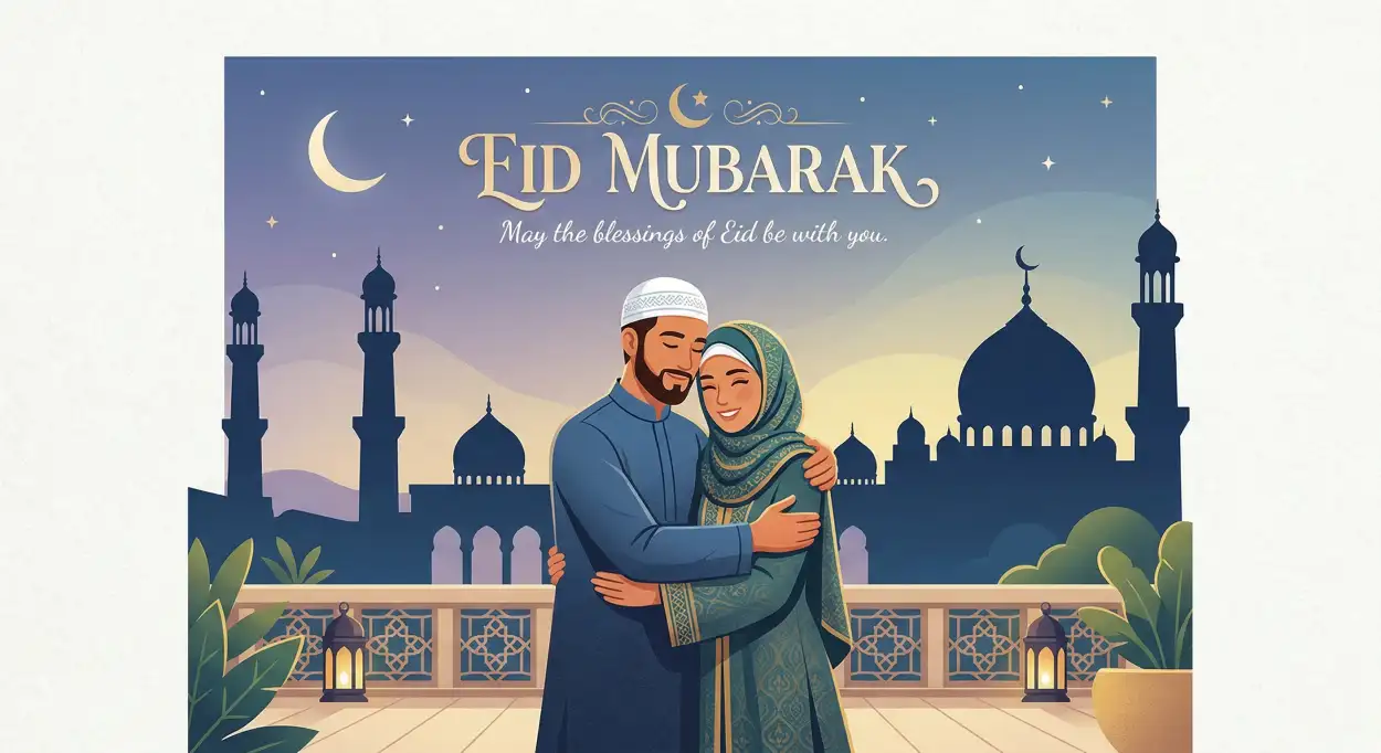 eid mubarak romantic shayari