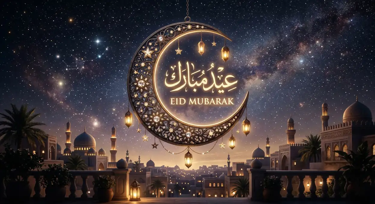 eid mubarak sale poster template