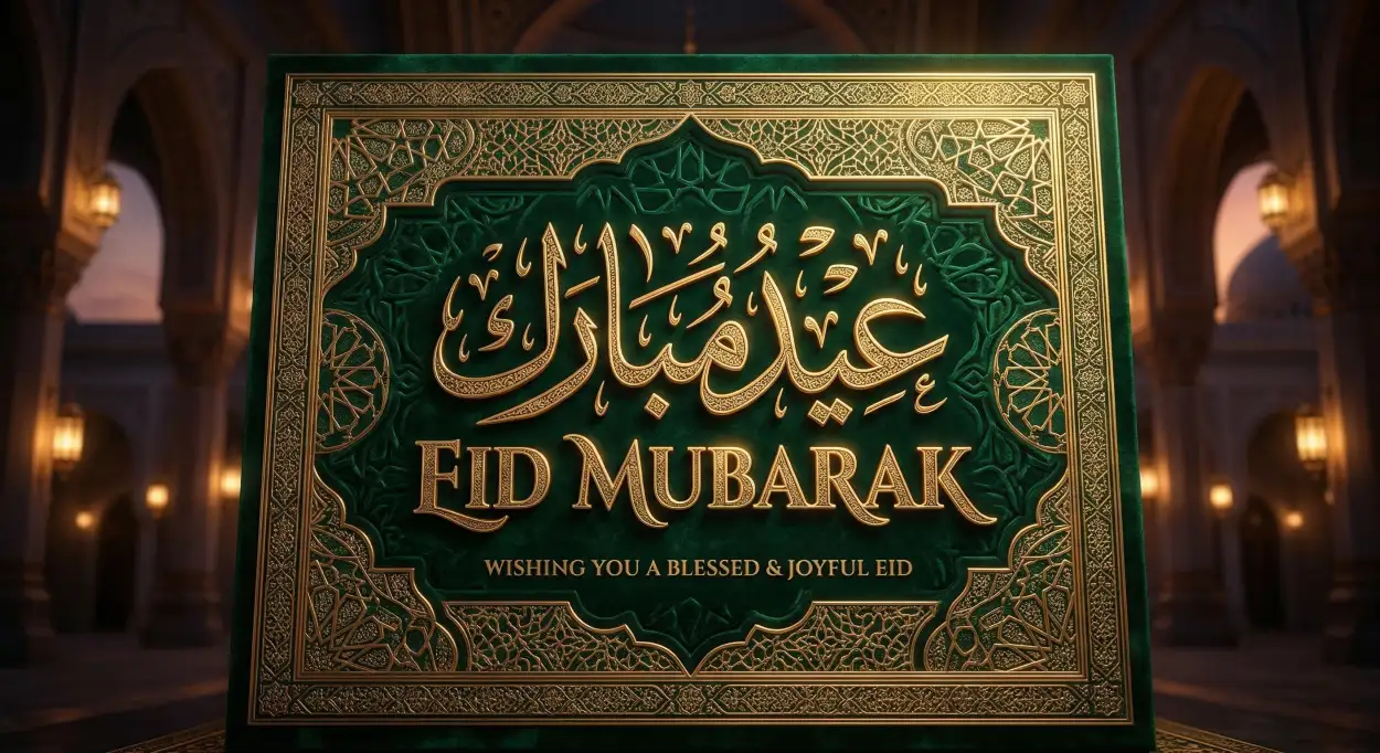 eid mubarak video template