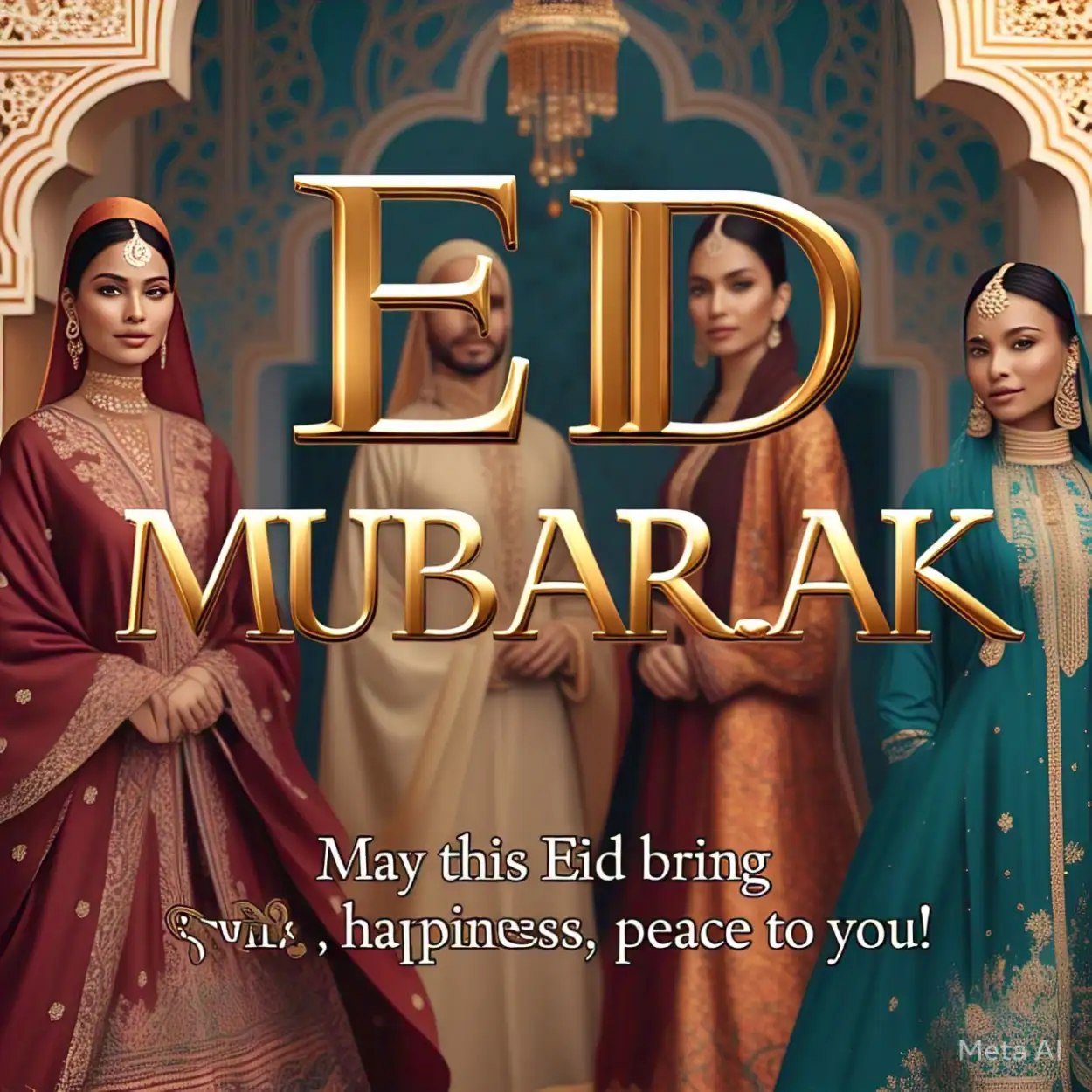 Free Download Eid Mubarak Wishes For Posters - High Quality Eid Mubarak Wishes Image