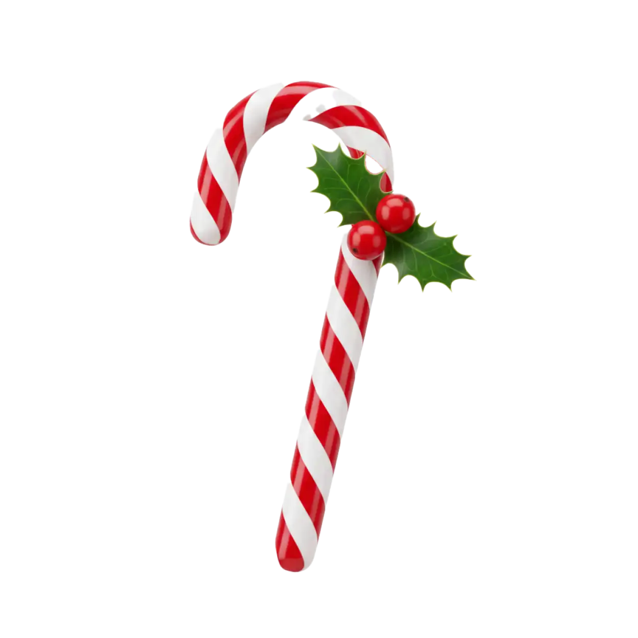 elegant candy cane png premium look