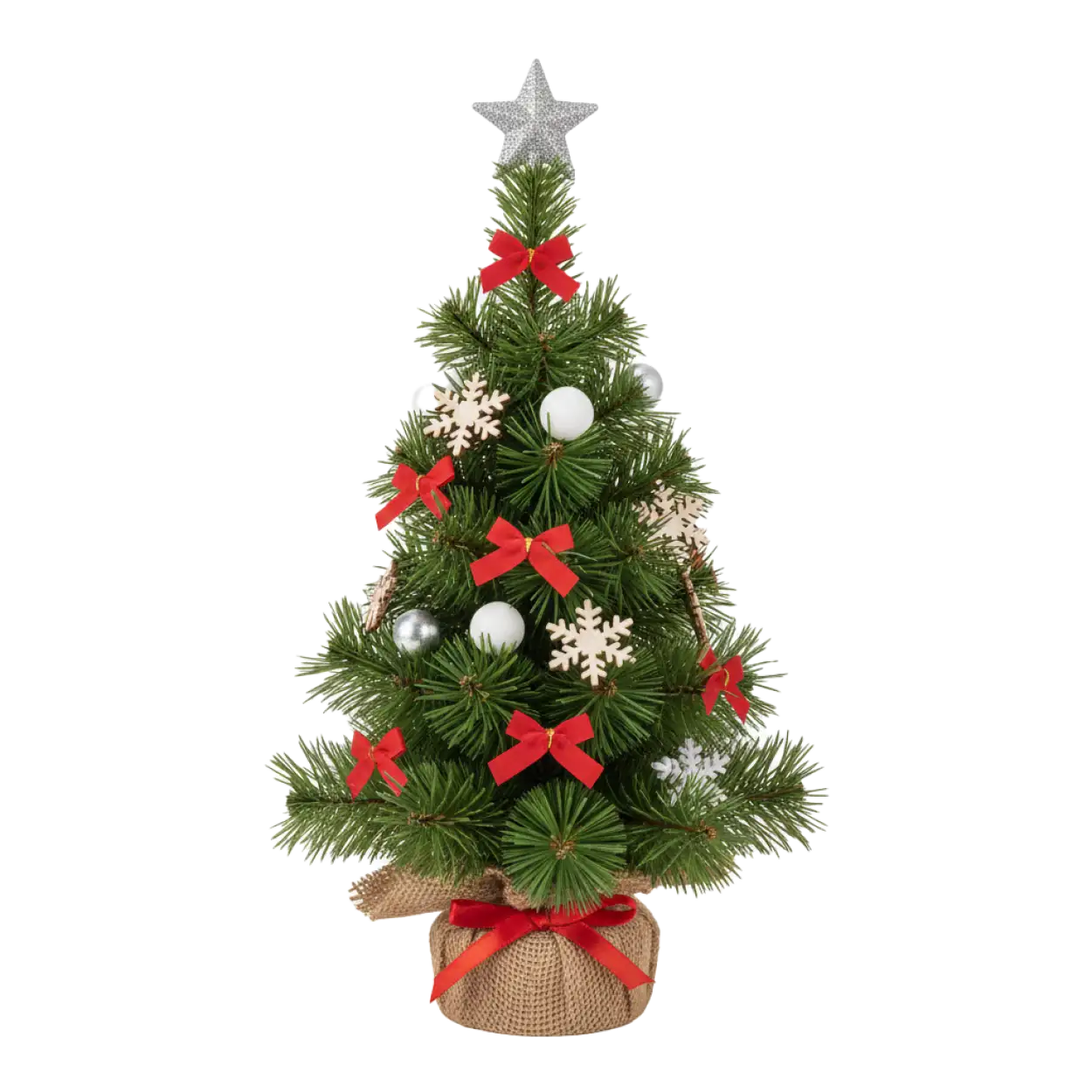 Elegant Christmas tree PNG gold decor