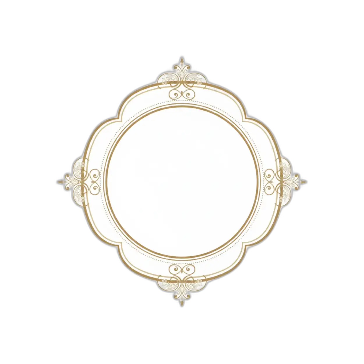 elegant frame png hd transparent