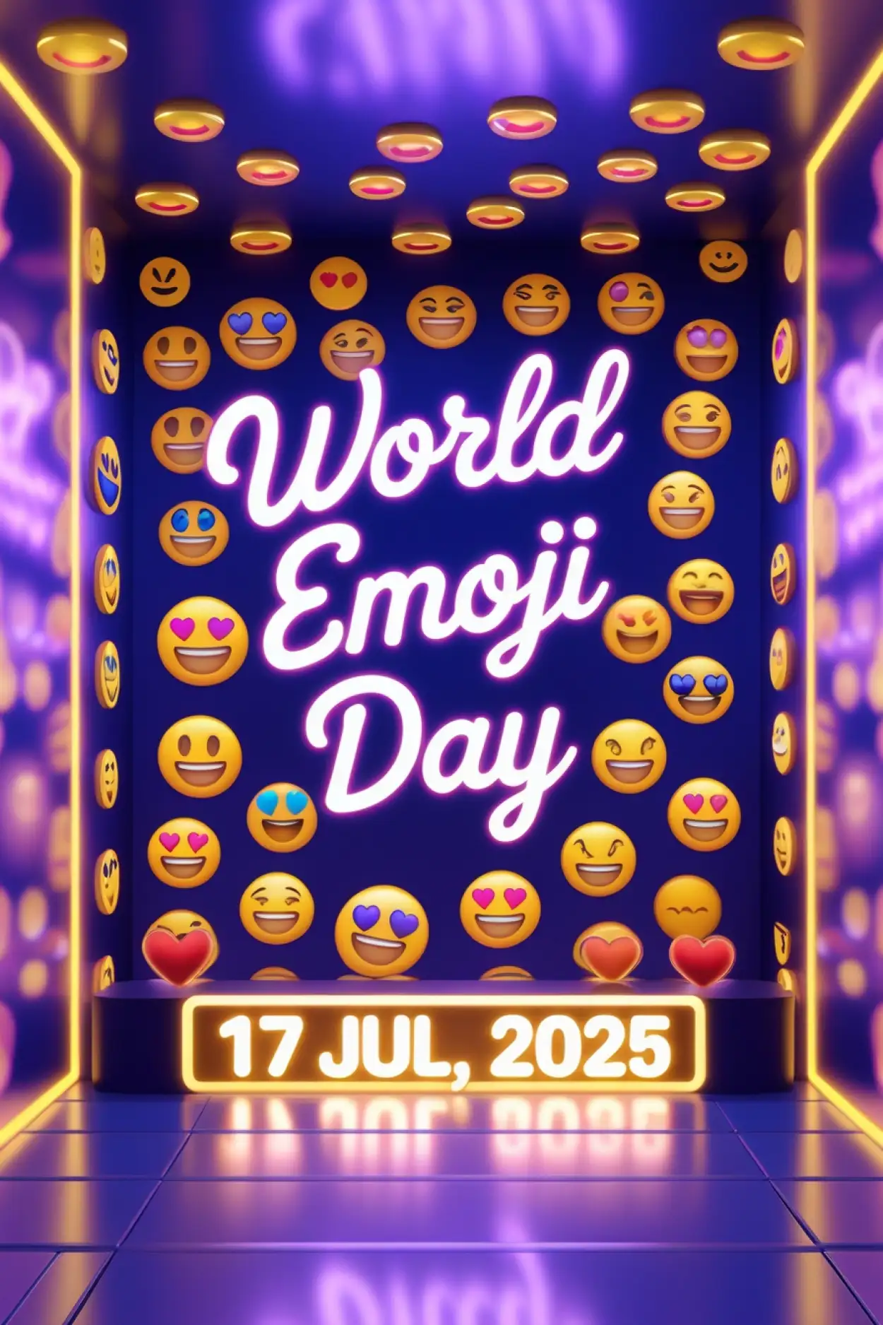 Free Download Emoji Celebration Hd Image For Story - High Quality World Emoji Day Background