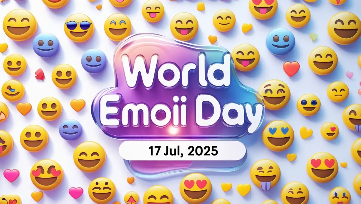 Free Download Emoji Day 2025 Date And Celebration - High Quality World Emoji Day Background