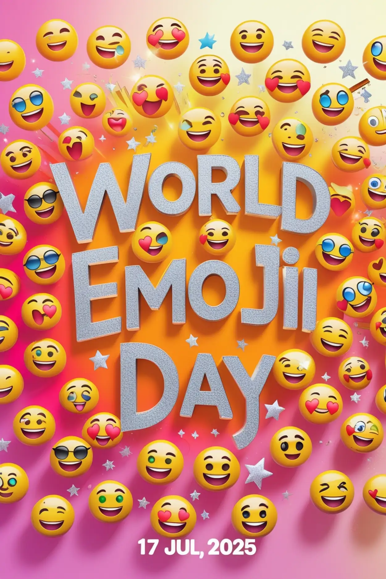 Emoji Day Creative Card Design Ideas - Royalty Free World Emoji Day Image | Pngmagic Free Download Emoji Day Creative Card Design Ideas - High Quality World Emoji Day Background