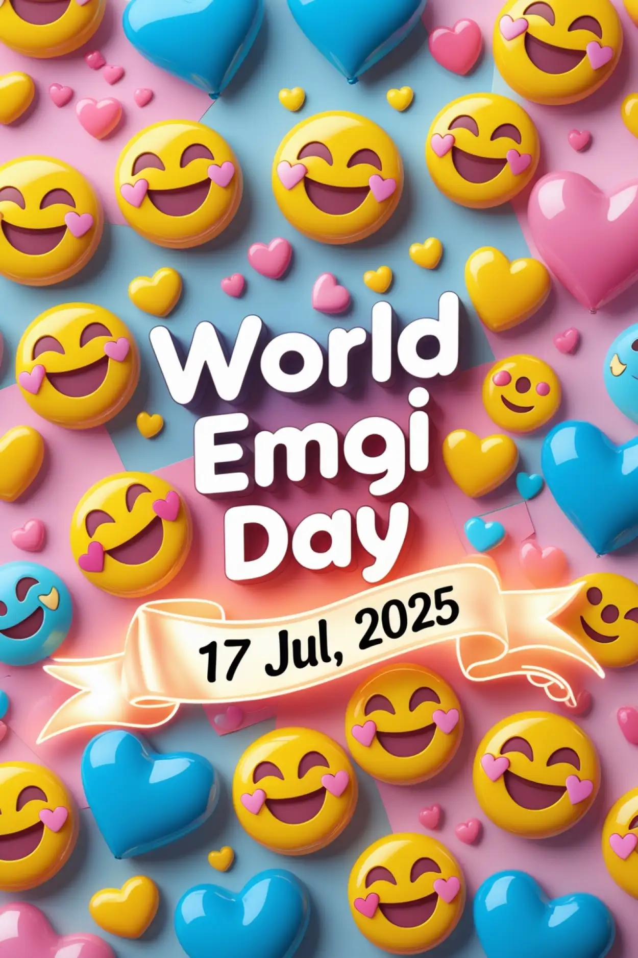 Emoji Day Dp For Whatsapp And Facebook - Royalty Free World Emoji Day Image | Pngmagic Free Download Emoji Day Dp For Whatsapp And Facebook - High Quality World Emoji Day Background