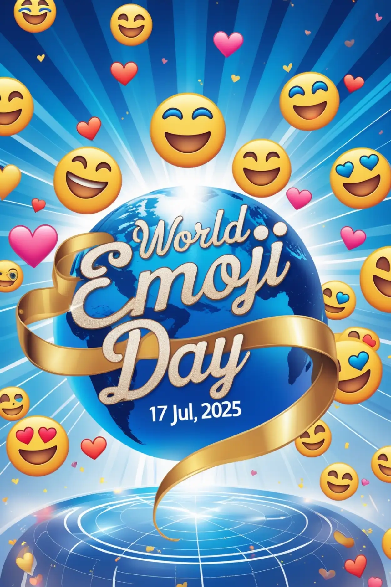 Emoji Day Logo Design Png Free - Royalty Free World Emoji Day Image | Pngmagic Free Download Emoji Day Logo Design Png Free - High Quality World Emoji Day PNG Image