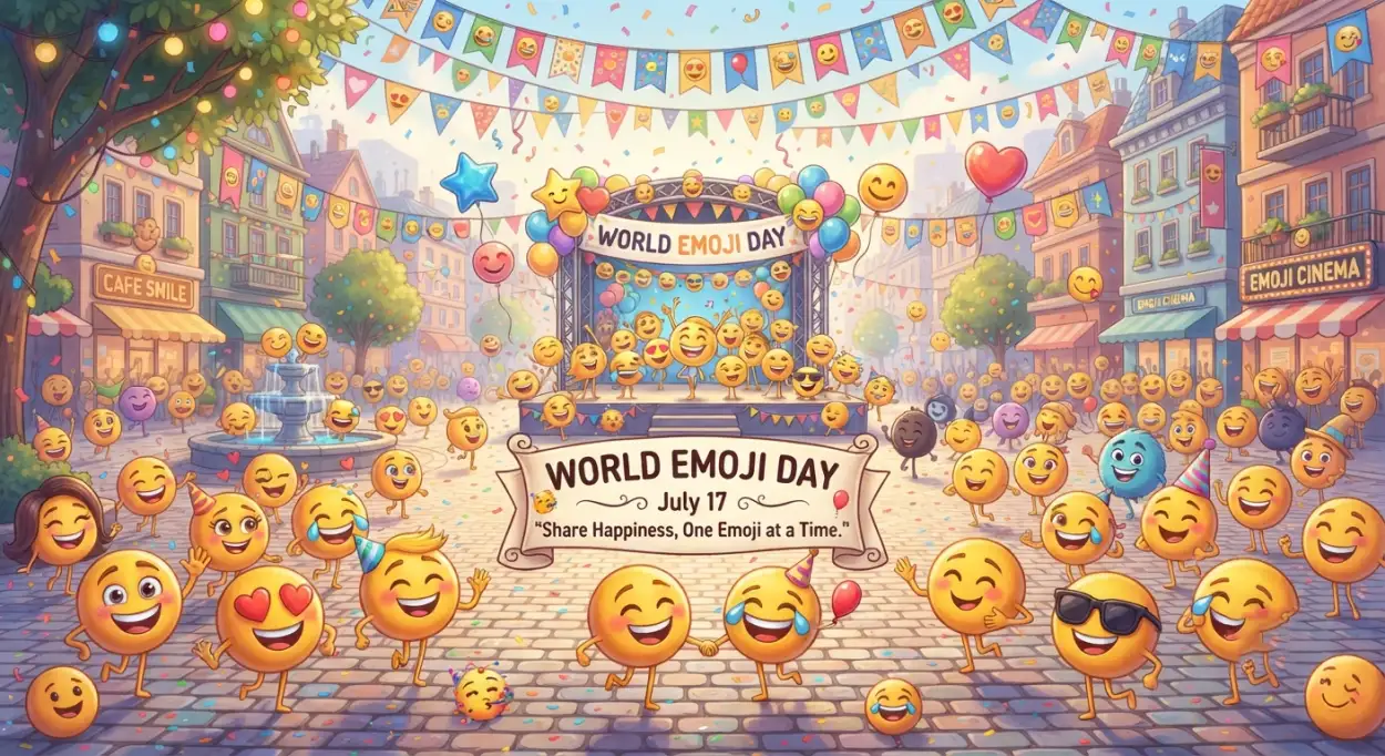 Free Download Emoji Day Poster For Instagram - High Quality World Emoji Day Poster 2026 Image