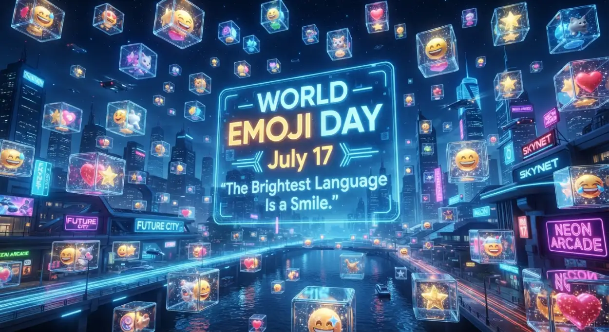 Free Download Emoji Day Professional Poster - High Quality World Emoji Day Poster 2026 Image