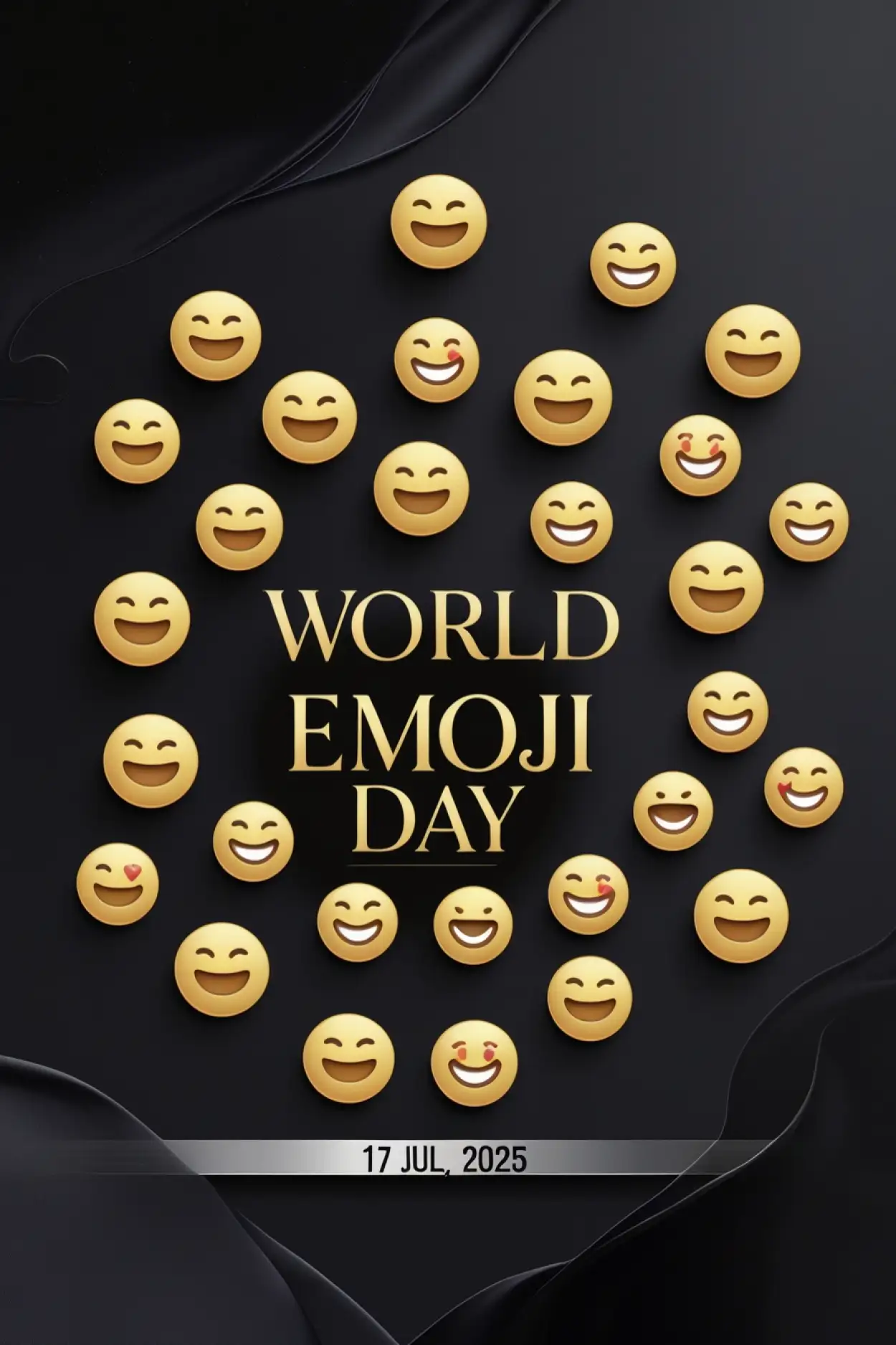 Free Download Emoji Day Vector Pack For Designers - High Quality World Emoji Day Background