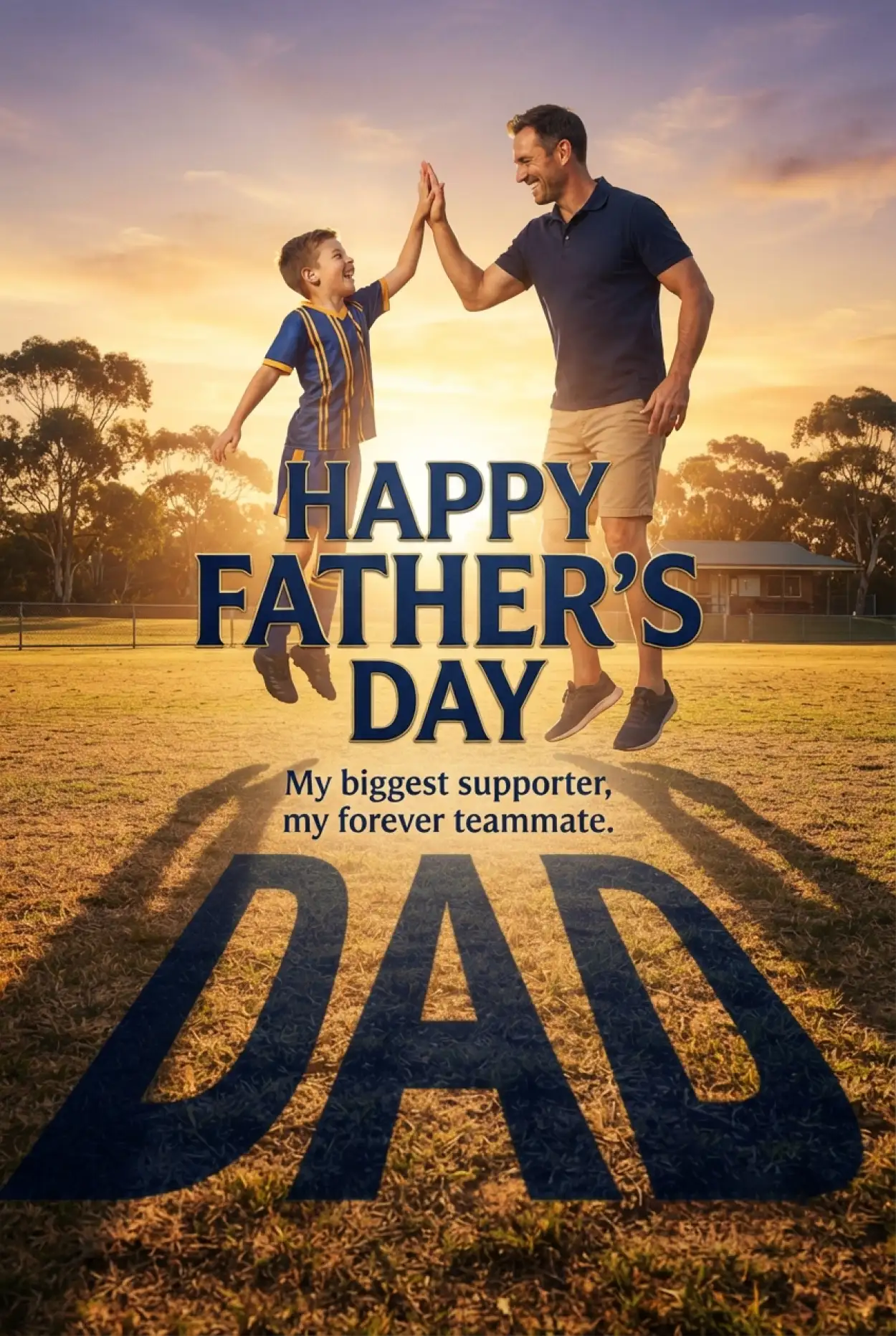 Free Download Emotional Fathers Day Wishes Australia 2026 - High Quality Fathers Day Australia 2026 Image