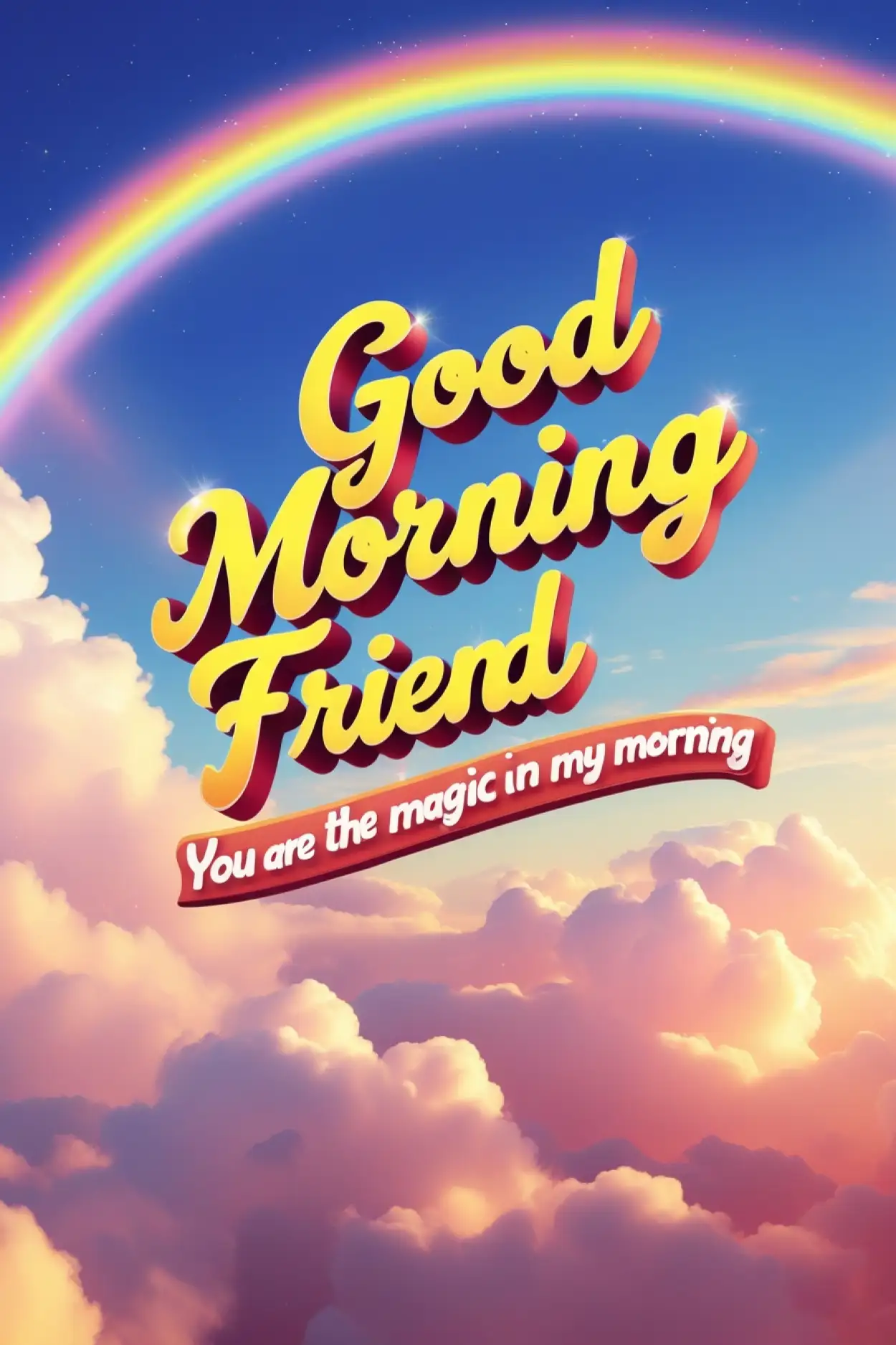 Free Download Emotional Good Morning Wishes For Close Friend - High Quality Good Morning Friend Background
