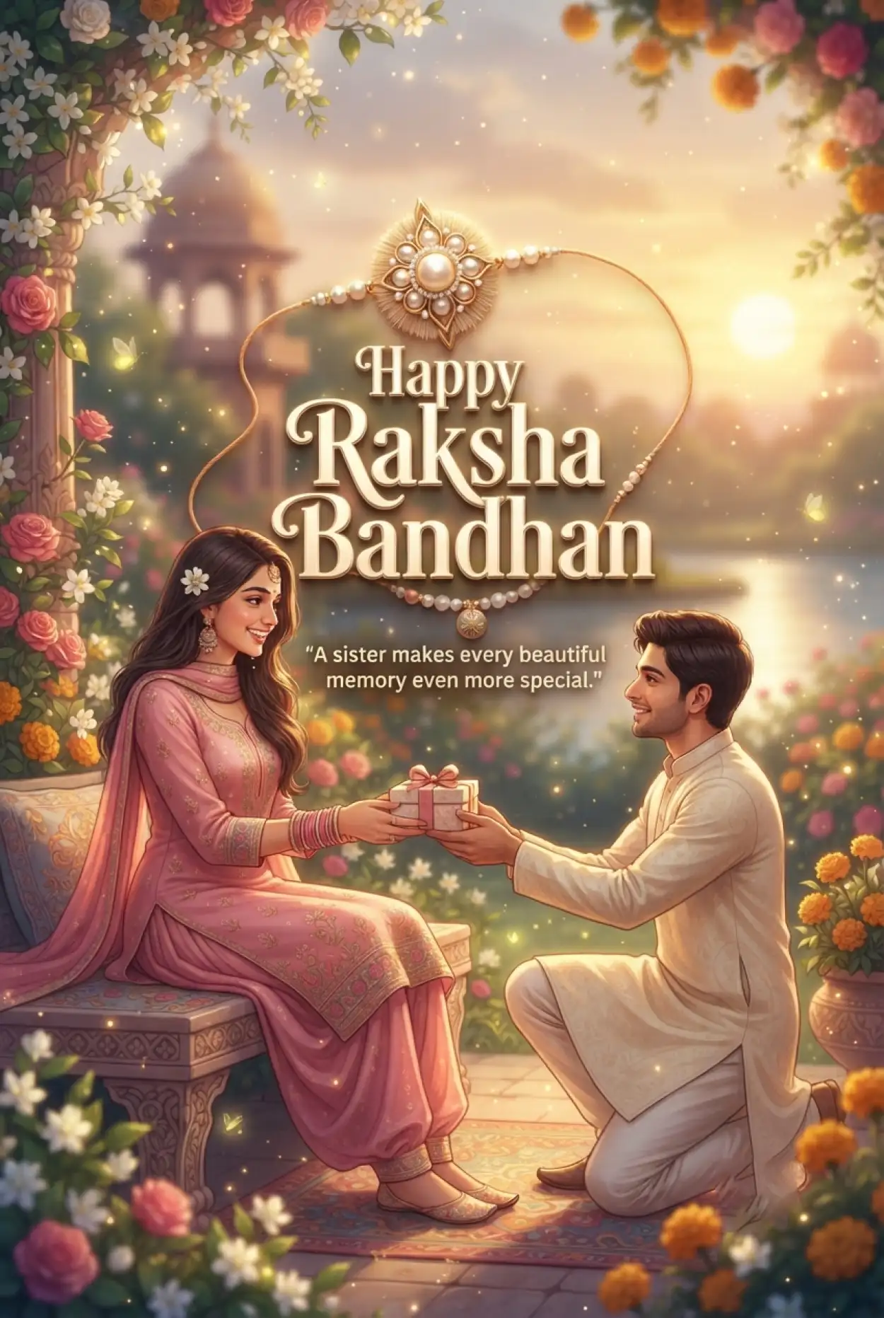 Free Download Emotional Raksha Bandhan Wishes 2026 - High Quality Happy Raksha Bandhan Wishes 2026 Image