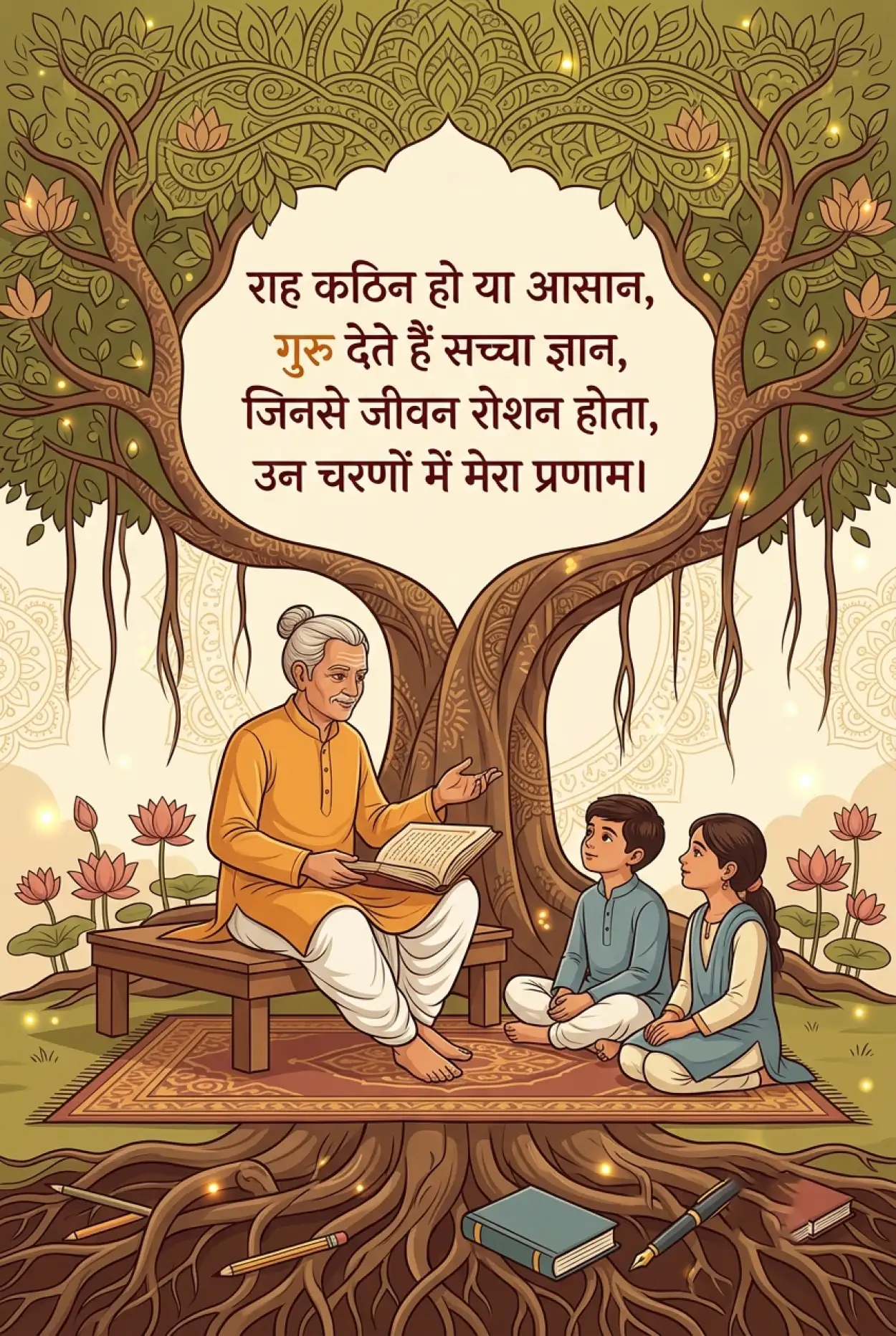 Free Download Emotional Teachers Day Wishes In Hindi - High Quality Teachers Day Wishes In Hindi Image