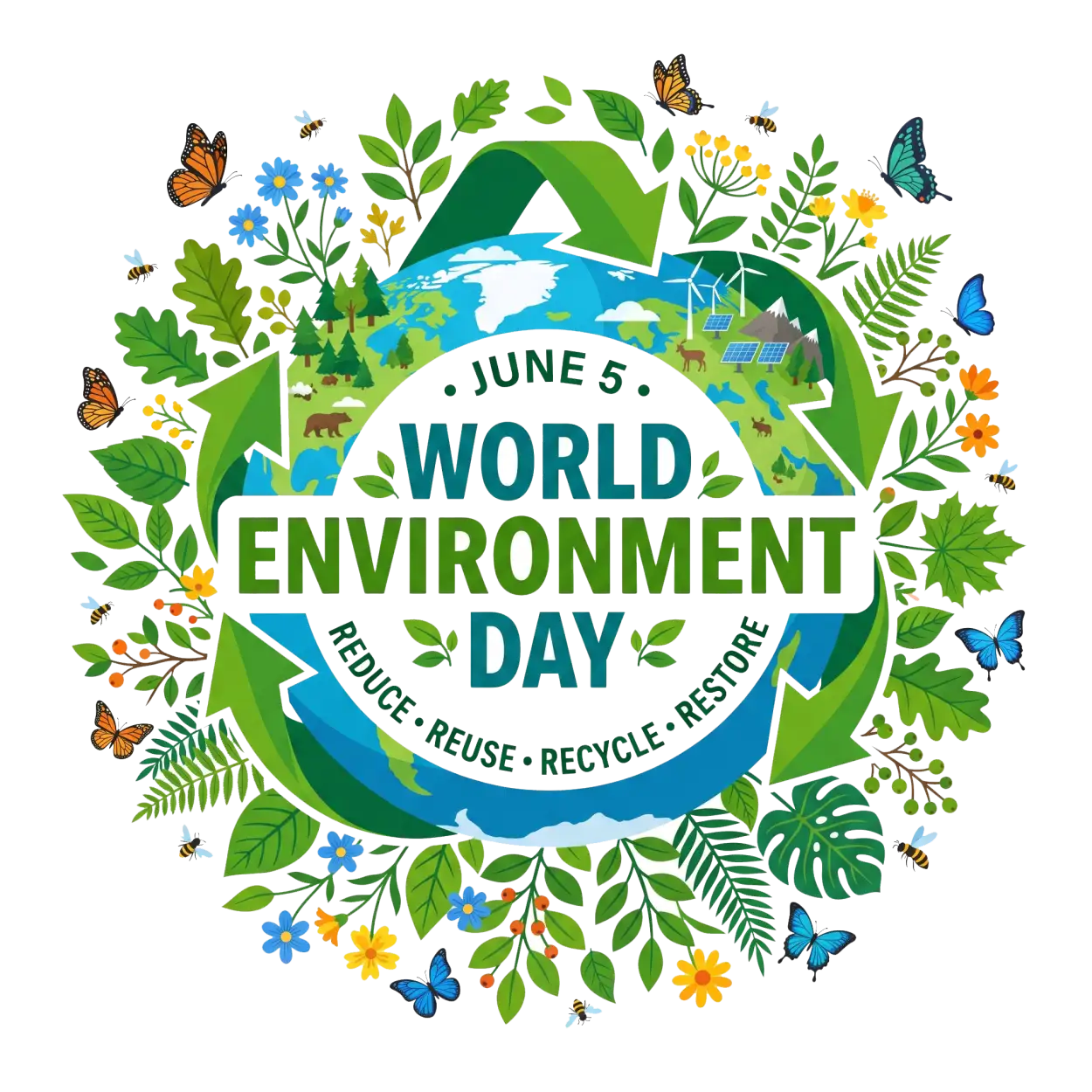 Free Download Environment Day Celebration Png - High Quality World Environment Day Png Transparent PNG