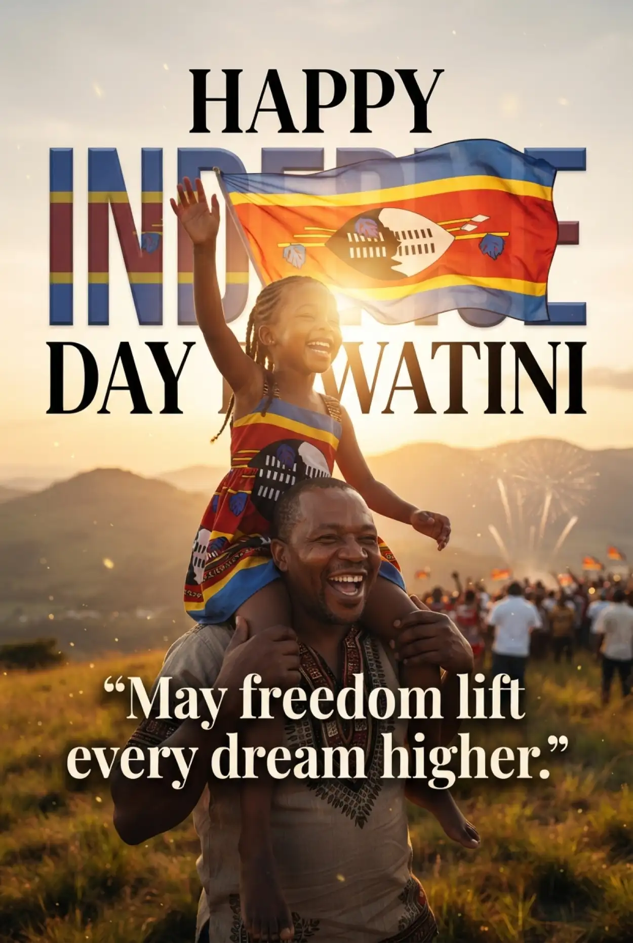 Free Download Eswatini Independence Day Quotes Images 2026 - High Quality Eswatini Independence Day 2026 Image