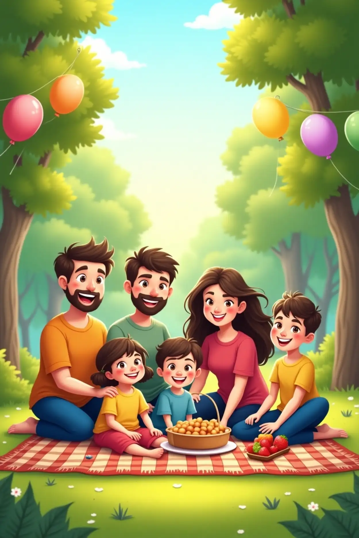 Family Day Drawing Image For Students - Royalty Free International Family Day Image | Pngmagic Free Download Family Day Drawing Image For Students - High Quality International Family Day Background