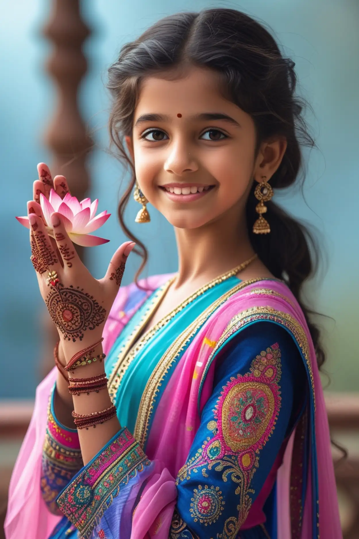 fancy teej mehndi design 2025 with bangles