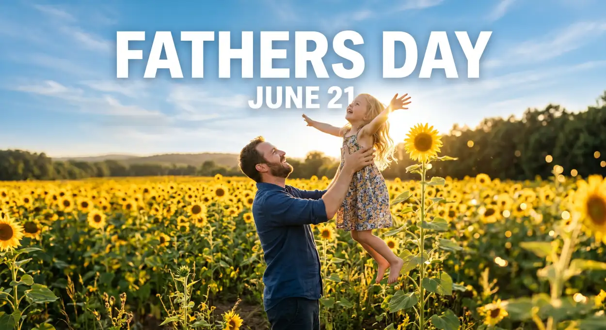 Free Download Fathers Day 2026 Greeting Quotes For Social Media - High Quality Fathers Day 2026 Image