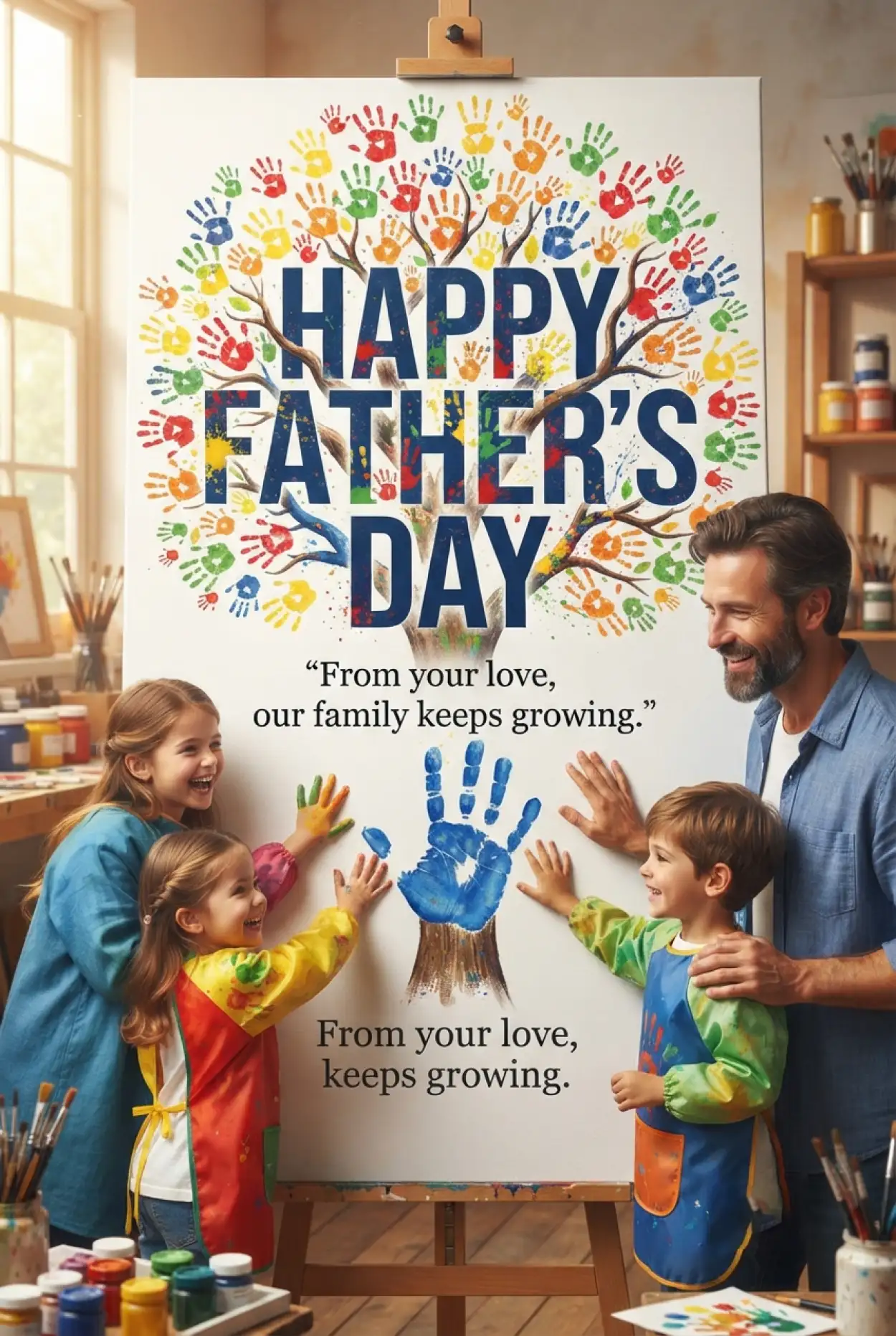 Free Download Fathers Day Australia Greeting Png 2026 - High Quality Fathers Day Australia 2026 Transparent PNG