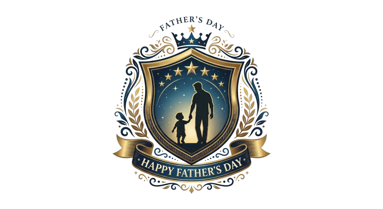 Free Download Fathers Day Badge Transparent Png - High Quality Fathers Day Png Transparent PNG