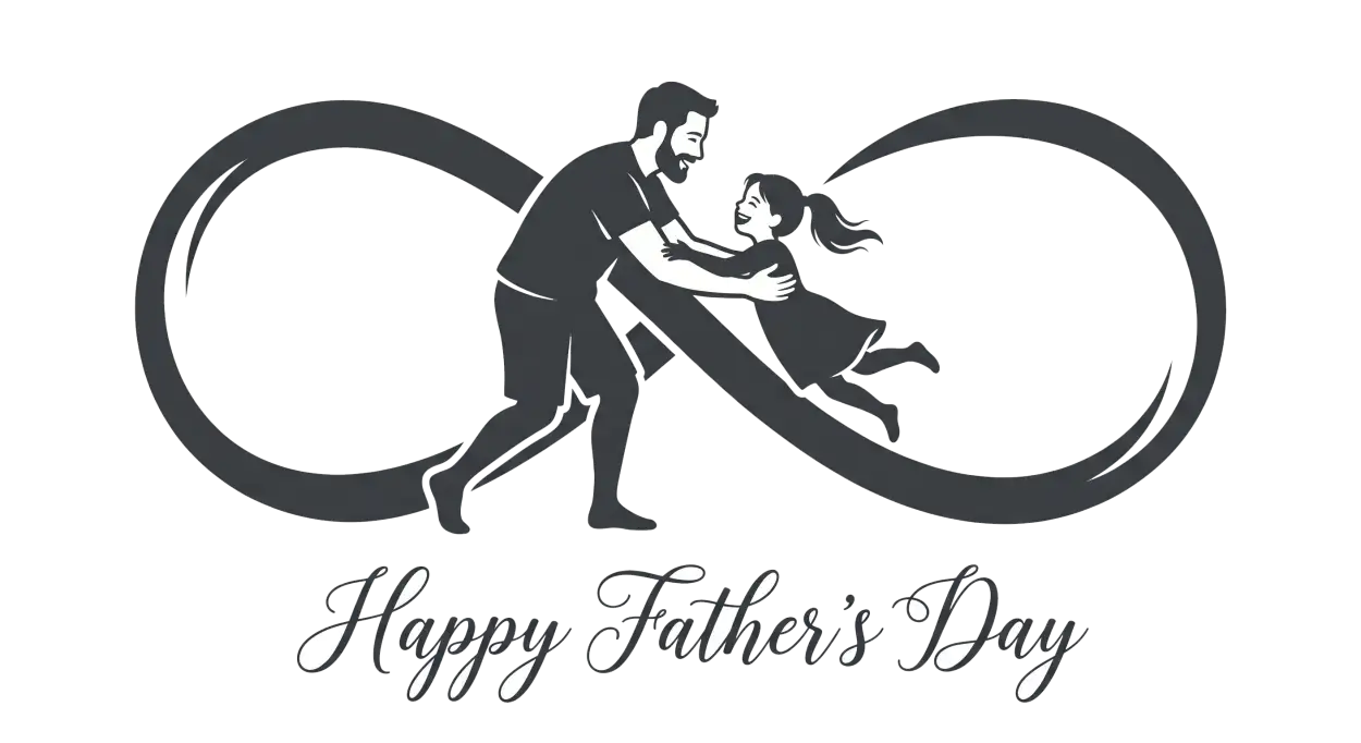 Free Download Fathers Day Calligraphy Png - High Quality Fathers Day Png Transparent PNG