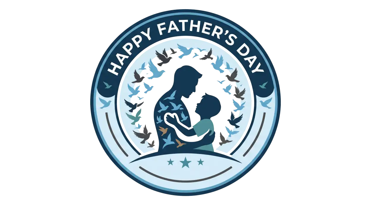 Free Download Fathers Day Digital Sticker Png - High Quality Fathers Day Png Transparent PNG