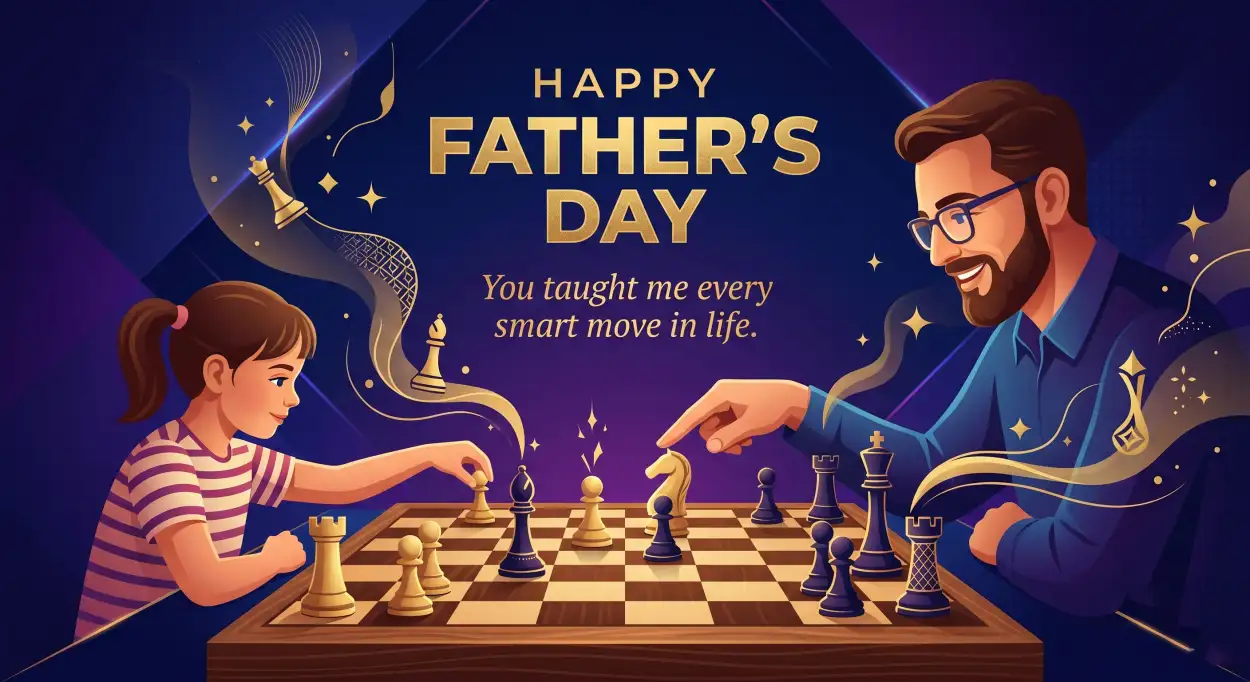 Free Download Fathers Day Greeting Card Ai File - High Quality Happy Fathers Day Greeting Card Image
