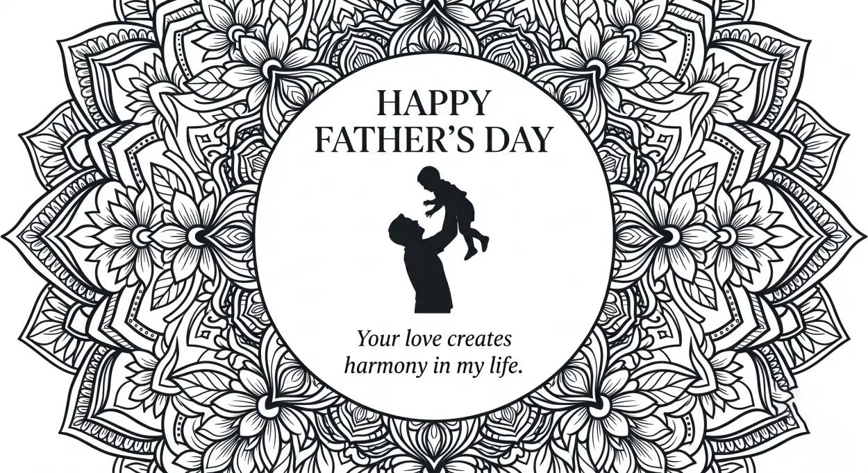 Free Download Fathers Day Greeting Card For Husband - High Quality Happy Fathers Day Greeting Card Image