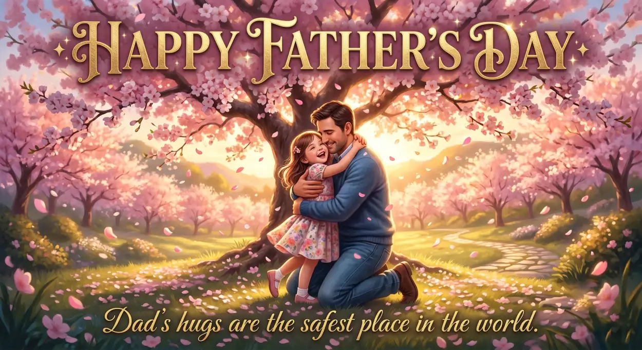 Free Download Fathers Day Greeting Card Png - High Quality Happy Fathers Day Greeting Card Transparent PNG