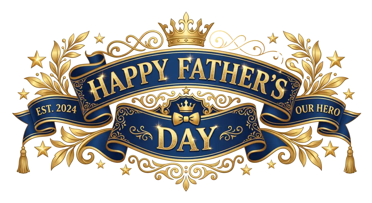 Free Download Fathers Day Png For Social Media - High Quality Fathers Day Png Transparent PNG