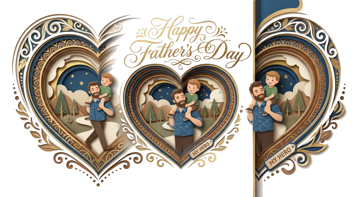 Free Download Fathers Day Scrapbook Png - High Quality Fathers Day Png Transparent PNG