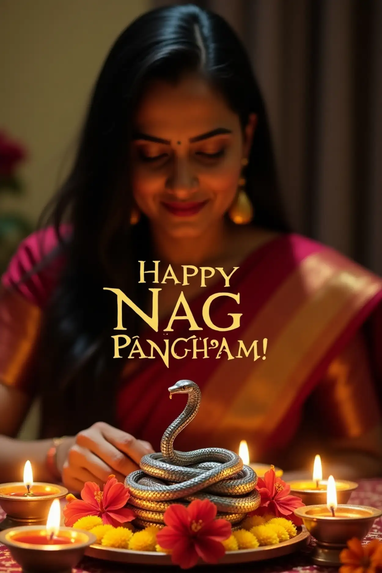 Festival snake pooja Nag Panchami picture